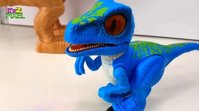 Велоцираптор МЕНЯ УКУСИЛ !!! ОБЗОР DINOS UNLEASHED смотреть онлайн