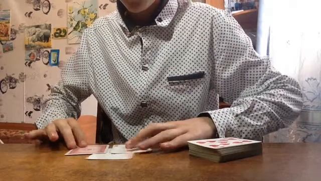 Фокусы с картами. Фокус. тузы находят карту зрителя/обучение смотреть онлайн