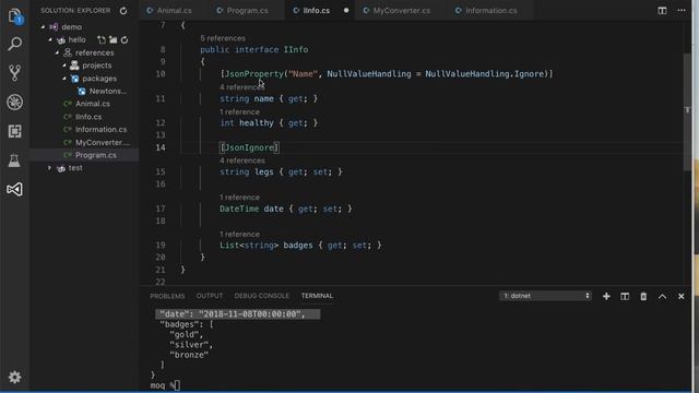 c# Json.NET in 6 min смотреть онлайн