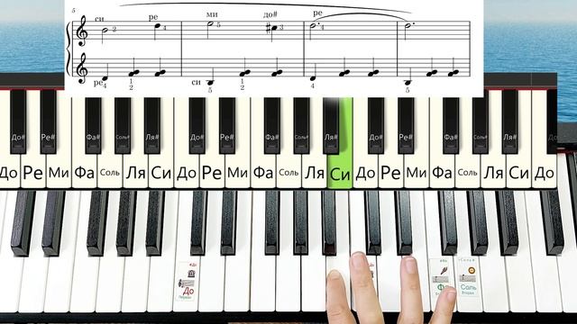 Чайковский Вальс на Пианино ЛЕГКО ПРОСТО Красивая Мелодия Для Начинающих+ НОТЫ?