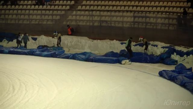 01.03.14г. Тольятти. КЧР по мотогонкам на льду. 4 заезд. смотреть онлайн