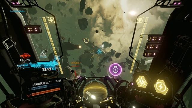 CARRIER ASSAULT! Fighters vs Capital Ships! (EVE Valkyrie Star Fighter Combat Gameplay) смотреть онлайн