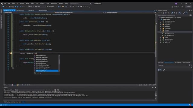 Asp.Net Core Redis Cache Tutorial смотреть онлайн