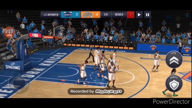 Играю NBA LIVE MOBILE смотреть онлайн