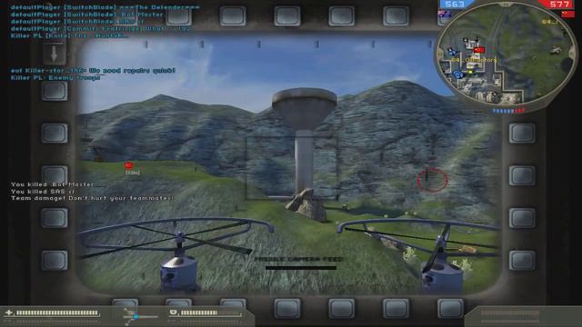 Battlefield 2: deployable Suicide Copter Drone (FPV drone) , soon be downloadable at moddb смотреть онлайн