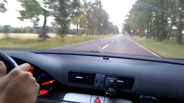 Volkswagen Passat b6 test drive top speed accceleration 1.9 TDI przyspieszenie jazda VW смотреть онлайн