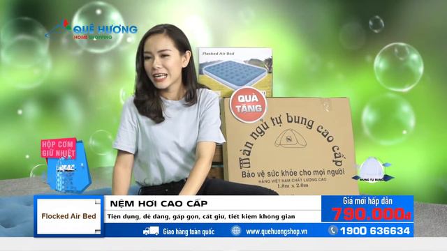 FLOCKED AIR BED | Nệm hơi tiện dụng | Giảm NGAY 200.000VND | TẶNG 1 Mùng tự bung & Hộp cơm giữ nhiệ смотреть онлайн
