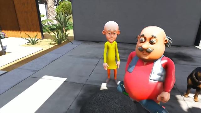 Motu and Patlu Found an Underground Secret Bunker in Shinchan and Franklin's House in GTA 5! смотреть онлайн