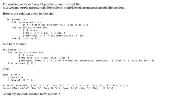 Code Review: Comparing run-length decoding algorithms смотреть онлайн