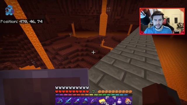 Farming Netherite Debris With Beds! - Minecraft Underground Survival Guide (61)