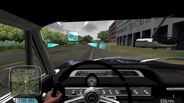 Chevy Impala Sport Coupe 409 Turbo-Fire SS - Test Drive Unlimited Platinum смотреть онлайн
