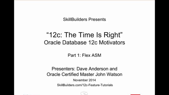 What is 12c Flex ASM - Part 1 of 4 - Introduction смотреть онлайн
