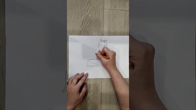 Рисуем девочку за кружкой чая смотреть онлайн