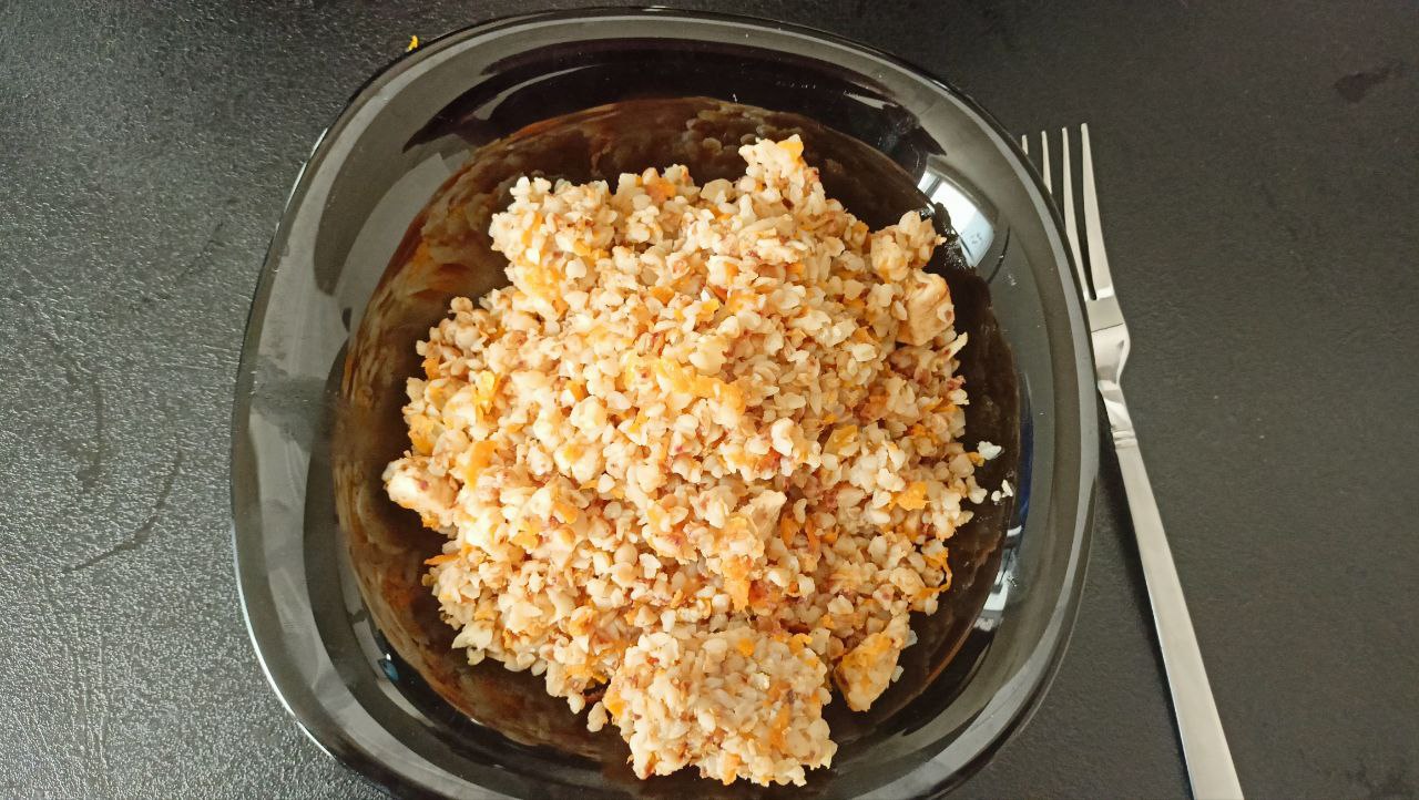 Как сделать гречку с курицей