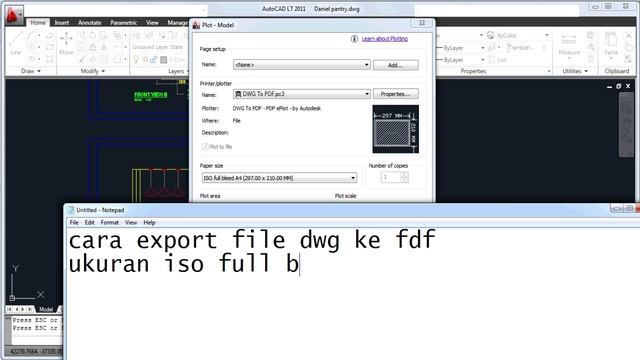 Cara export file dwg ke fdf смотреть онлайн