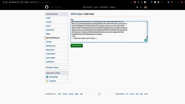 [Git/GitHub] Signing your commits in GitHub -- Getting the verified badge on your commits смотреть онлайн