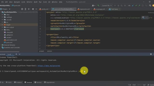 Upgrade Java 8 to Java 17 for Selenium Maven Projects| Setup Java 17 in Intellij and Eclipse #java1 смотреть онлайн