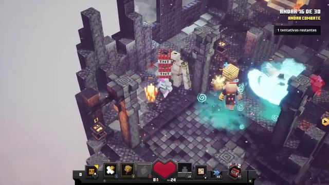 MINECRAFT DUNGEONS: Cloudy Climb #10 - Torre Completa Aventura | Gameplay da Dlc Dublado PT-BR! смотреть онлайн