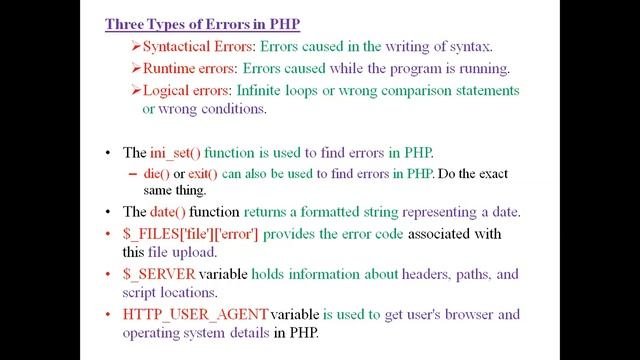 PHP Cookies, Sessions and Security смотреть онлайн