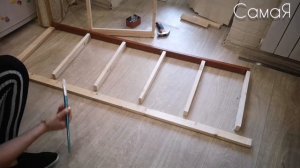 Стеллаж, плетённый из искусственного ротанга. Часть 1-ая " Изготовление каркаса /этажерки"