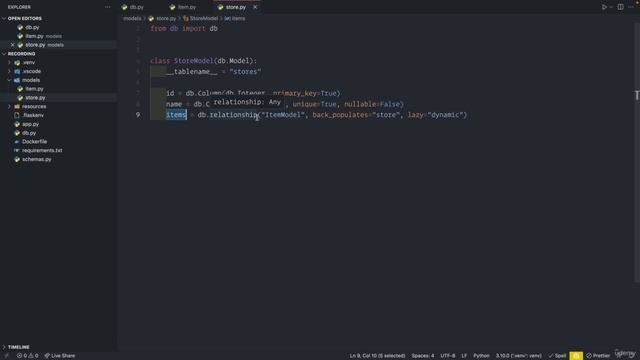 06 - Store data in a SQL - 003 How to write one-to-many relationships using SQLAlchemy смотреть онлайн
