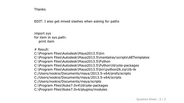Windows : mixed slashes with os.path.join on windows смотреть онлайн