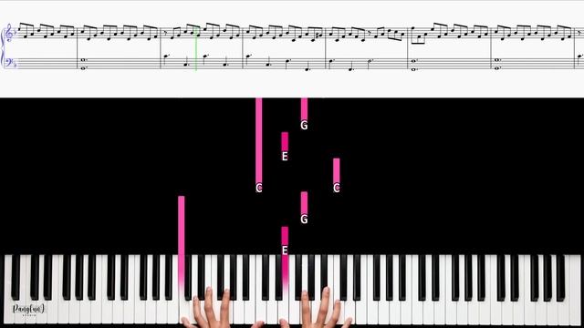 Song for Anna (André Popp) - Piano Tutorial + Free Sheet Music смотреть онлайн