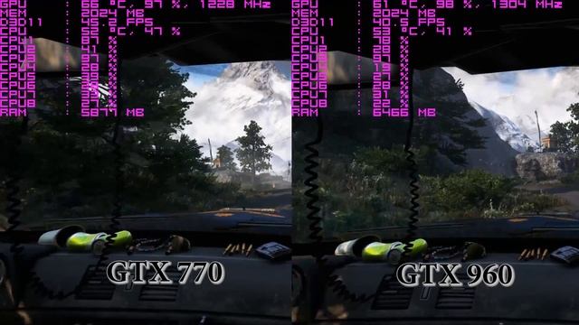 GTX 960 vs GTX 770 Far Cry 4 Maximum Preset смотреть онлайн