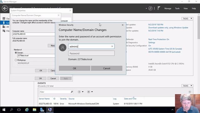 Adding an Active Directory Domain Member смотреть онлайн