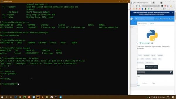 Что такое Docker? Docker images & containers / Создание Dockerfile для блога на flask  #1
