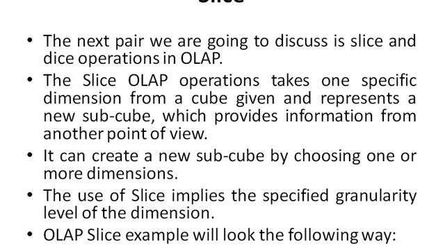OLAP Operation by Dr. Ashish Sinha смотреть онлайн