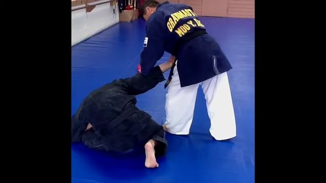 Hapkido Defense Behind Two Hand Grab 2