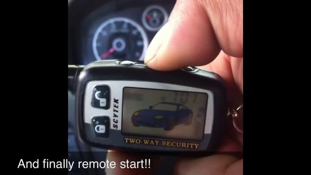 Ford Fusion 2008 Remote Start