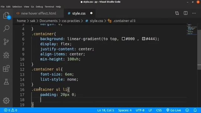 Using CSS3 | -webkit-text-stroke | creating a hover effect | Mr Sak смотреть онлайн