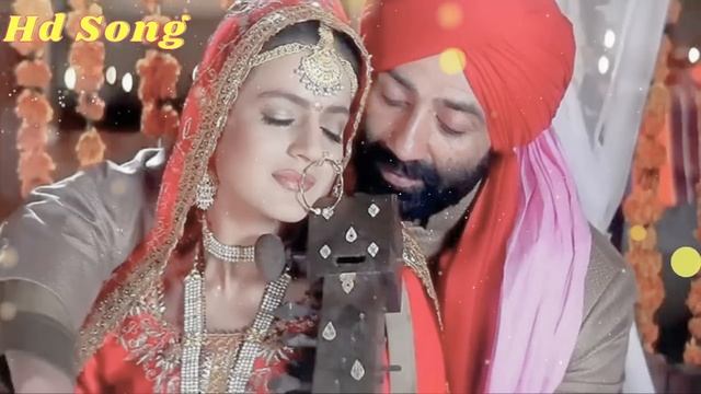 Cham Cham Karta Aaya Mousam Pyar Ke Geeto Ka | Gadar | Sunny D, Amisha P | Udd Ja Kale Kawa | 90s смотреть онлайн