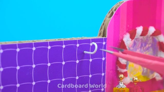 DIY Miniature House #187 ❤️ How To Make Amazing Candy House with Bedroom, Living Room from Cardboar смотреть онлайн