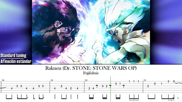 How to Play: Rakuen | Dr. STONE S2: STONE WARS OP [Guitar Tab] ドクターストーン смотреть онлайн