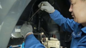 Замена тормозного шланга