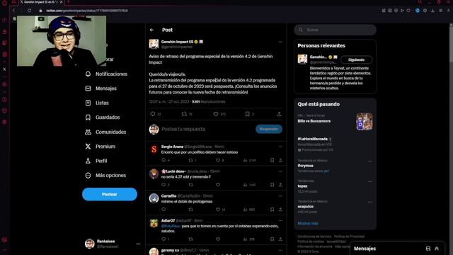 GENSHIN IMPACT RETRASA A FURINA EN EL LIVESTREAM DE LA VERSION 4.2 смотреть онлайн
