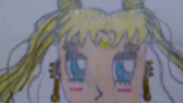 Как нарисовать аниме "Sailor moon crystal" Или же как нарисовать полумесяц? смотреть онлайн