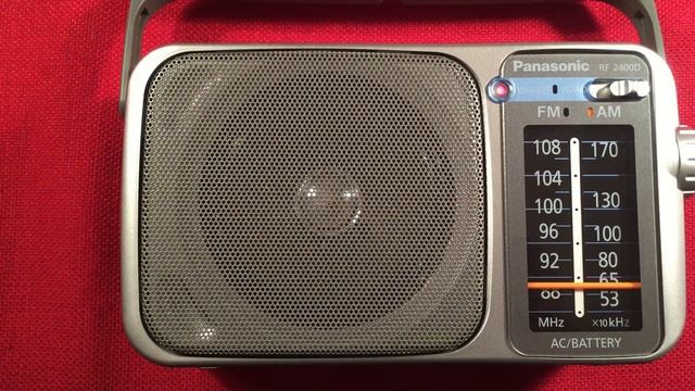 Panasonic RF-2400D AM FM Portable Radio Review смотреть онлайн