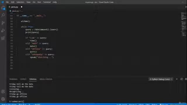 Learn to create JARVIS - part 11 wikipedia search смотреть онлайн