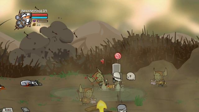 Castle Crasher - Part 1 - The Grey Knight Returns! смотреть онлайн