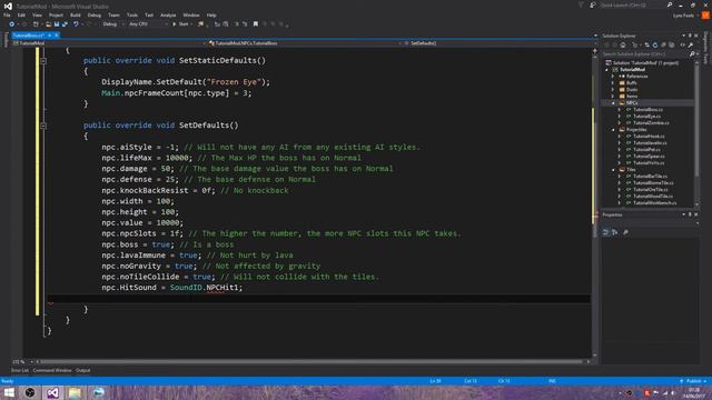 OUTDATED! - Terraria Modding Tutorial - Custom Boss Part 1 - Setting Up - tModLoader 0.10 смотреть онлайн
