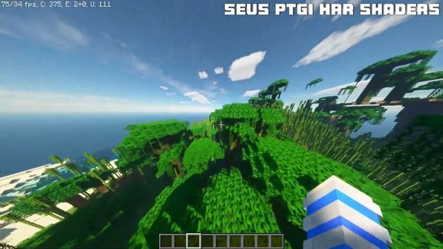 MINECRAFT 1.20.1 | RTX 3060 12 GB + Ryzen 5 3600 FPS TEST | WITH SHADERS | смотреть онлайн