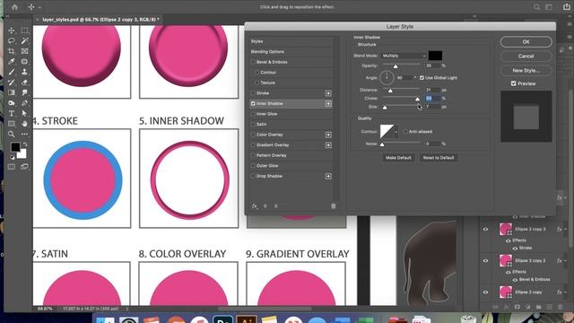 Layer Styles in Ps смотреть онлайн