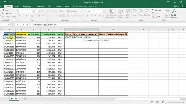 How to Convert Text to Date Format in Excel (Hindi) смотреть онлайн