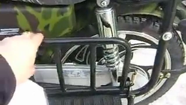 Новый мопед ALPHA Forester 110