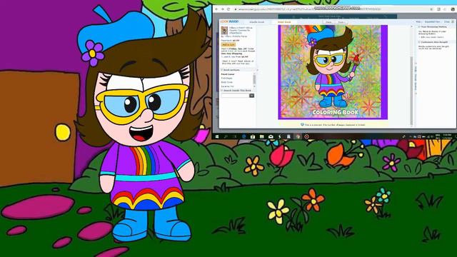 MY COLORING BOOK IS ON AMAZON!!! смотреть онлайн