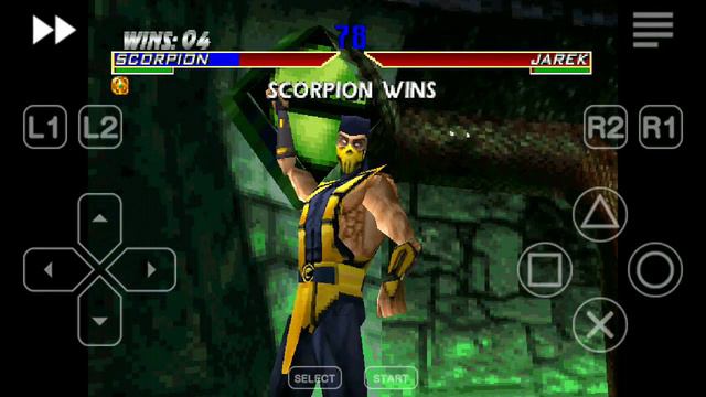 MORTAL KOMBAT 4.SCORPION VS GORO.ANDROID. смотреть онлайн